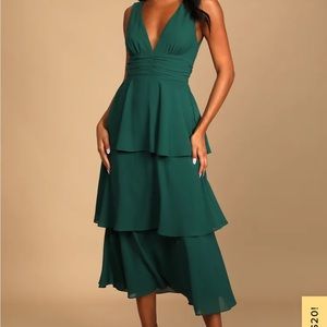 Lulu’s Celebration Time Midi Dress XS